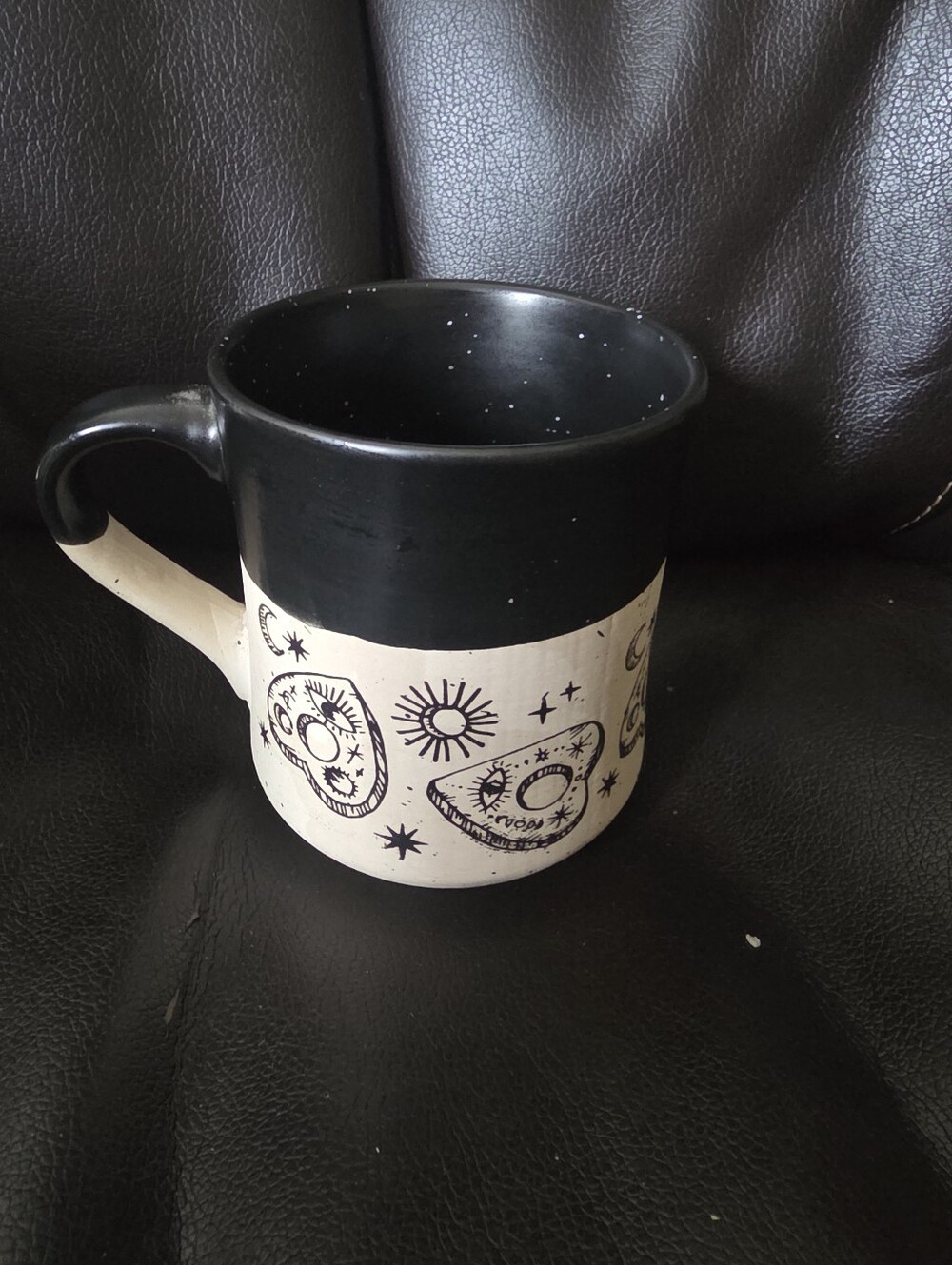 Ouija Board Planchette Themed Halloween Coffee Mug